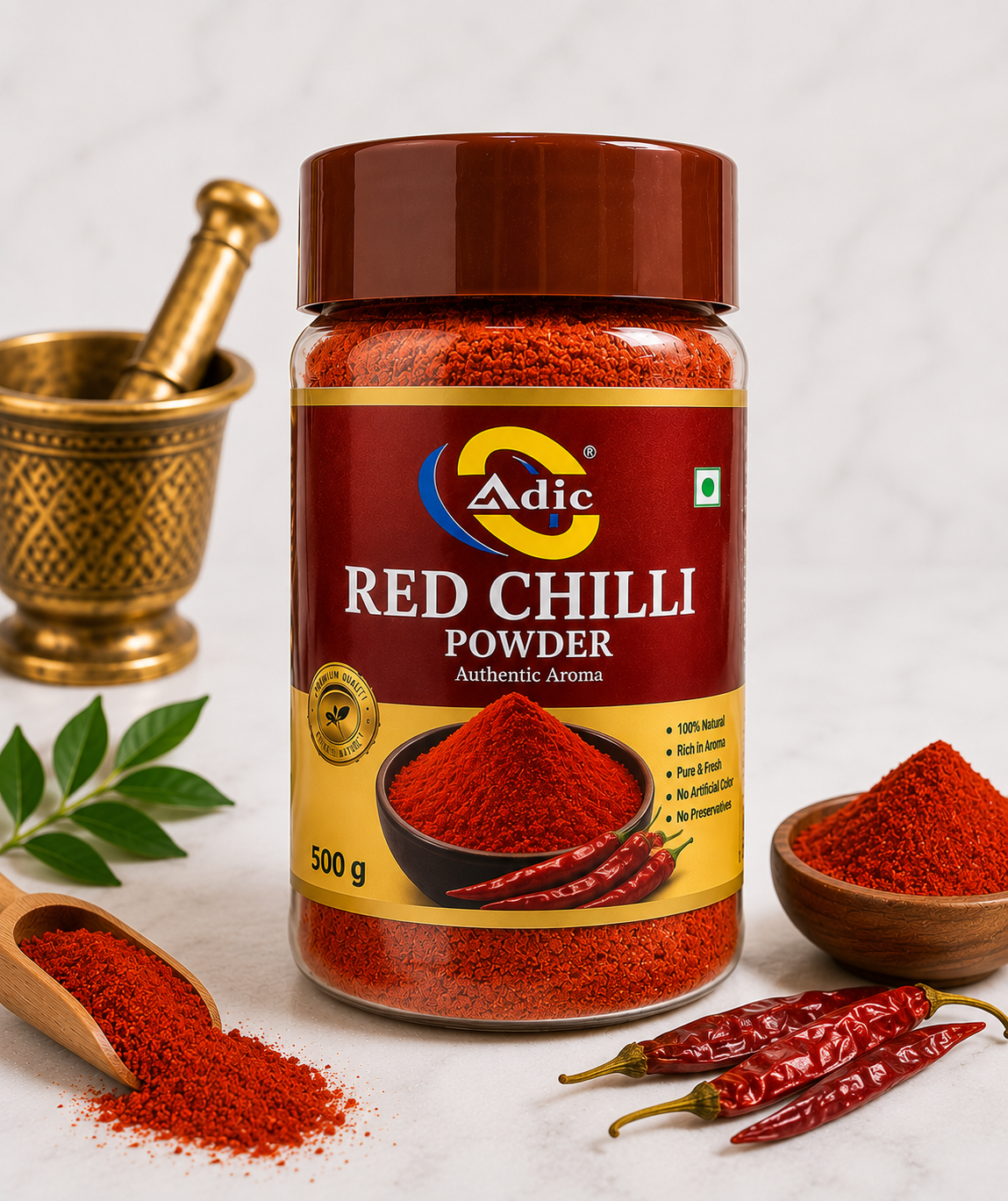 RED CHILLI POWDER - Bottle Pack