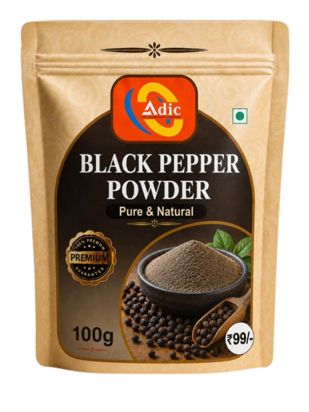 Black Pepper Powder - Pouch Pack